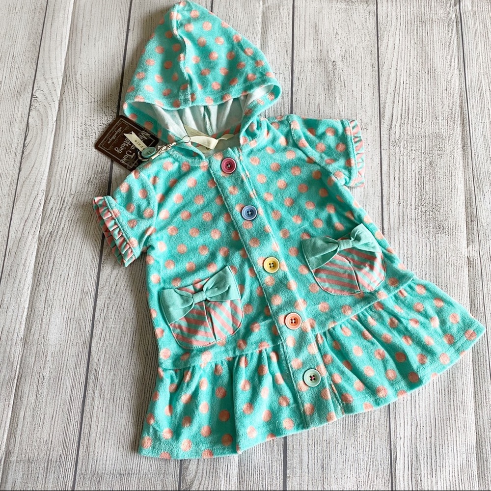 Matilda Jane terrycloth/toweling swim cover up